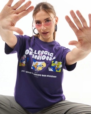 imgi 23 women s skipper blue allergic to opinion graphic printed oversized t shirt 637242 1720786067 1